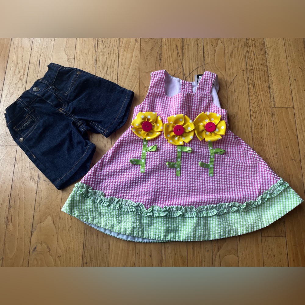Infant Dress and Jorts 1T